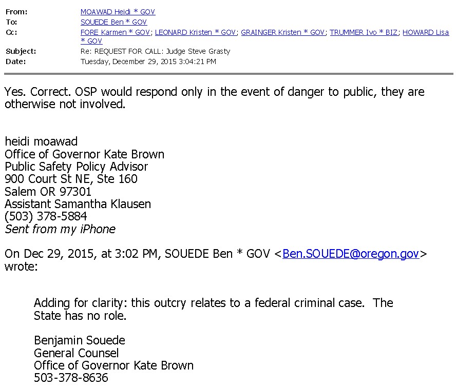 Click this image to access 610 pages of email messages from Gov.KateBrown's office (staff):